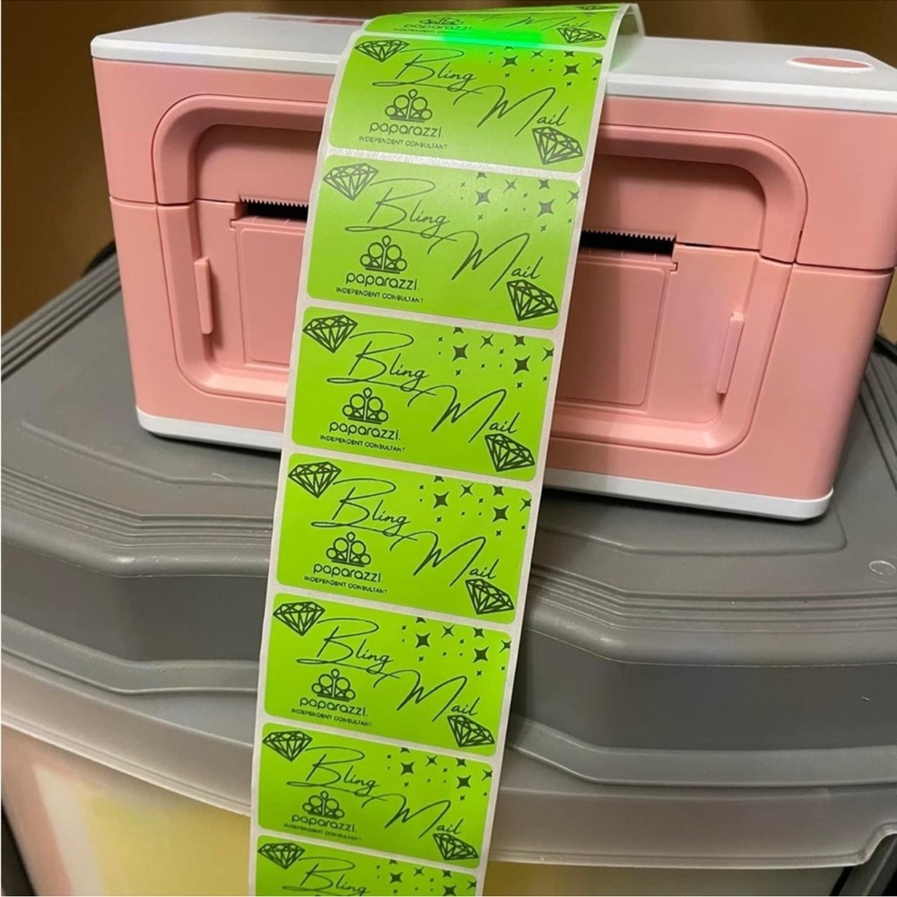 100 Customized Labels- Designed & Printed